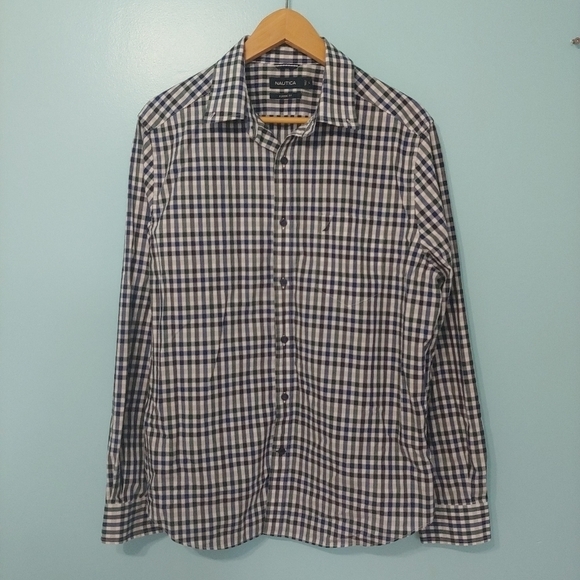 NAUTICA Plaid Shirt for Men - Picture 1 of 4